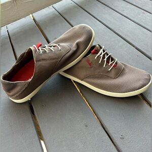 OluKai Mens No Tie Boat Shoes